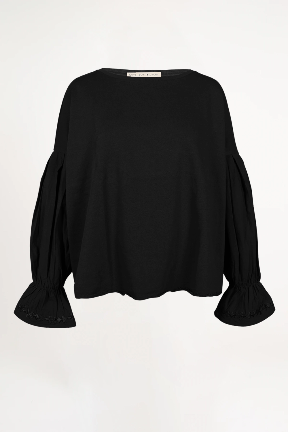 Sweatshirt with material mix Salem