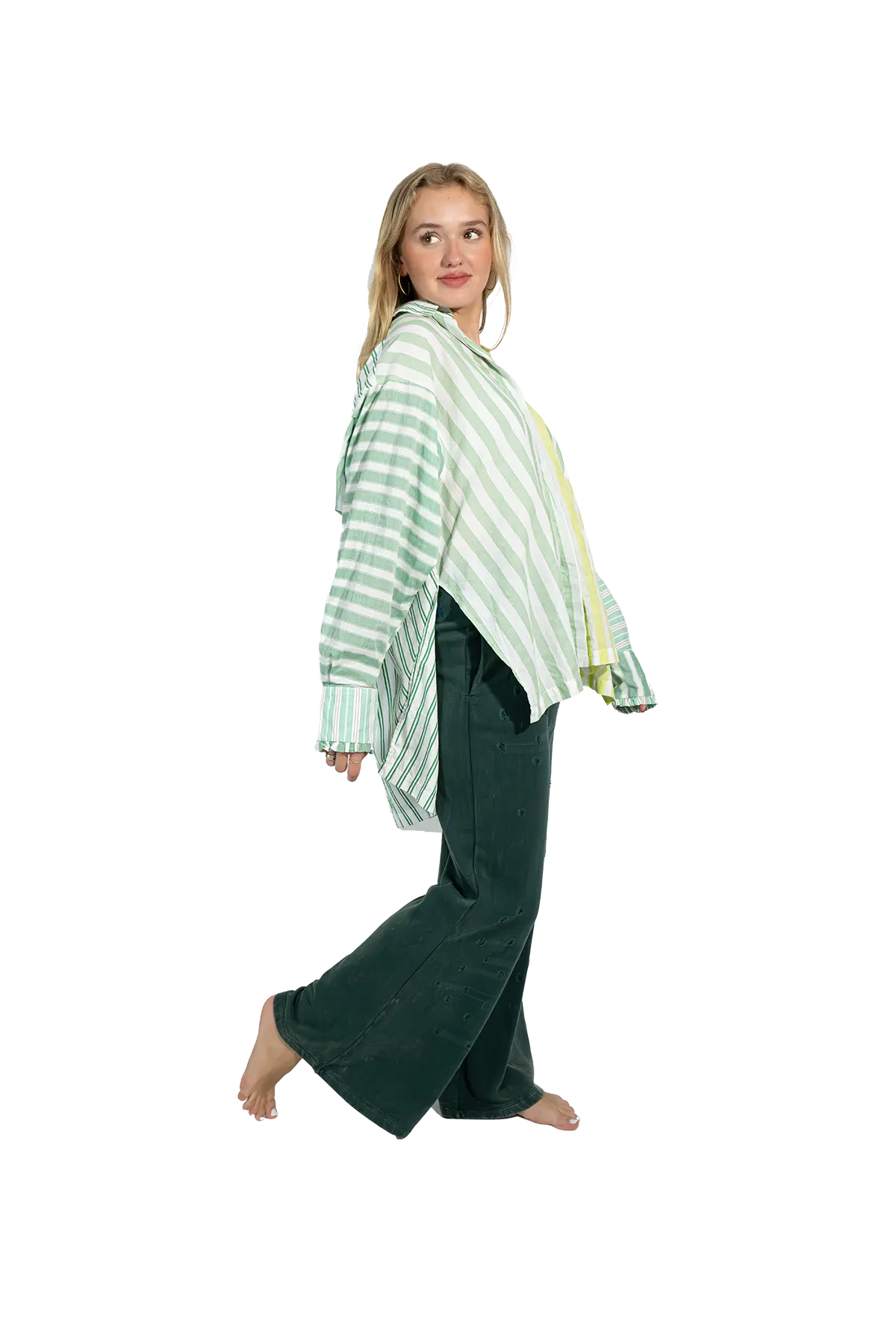 RE - BIRTH PATCHWORK BLUSE Strelitza - Love Joy Victory