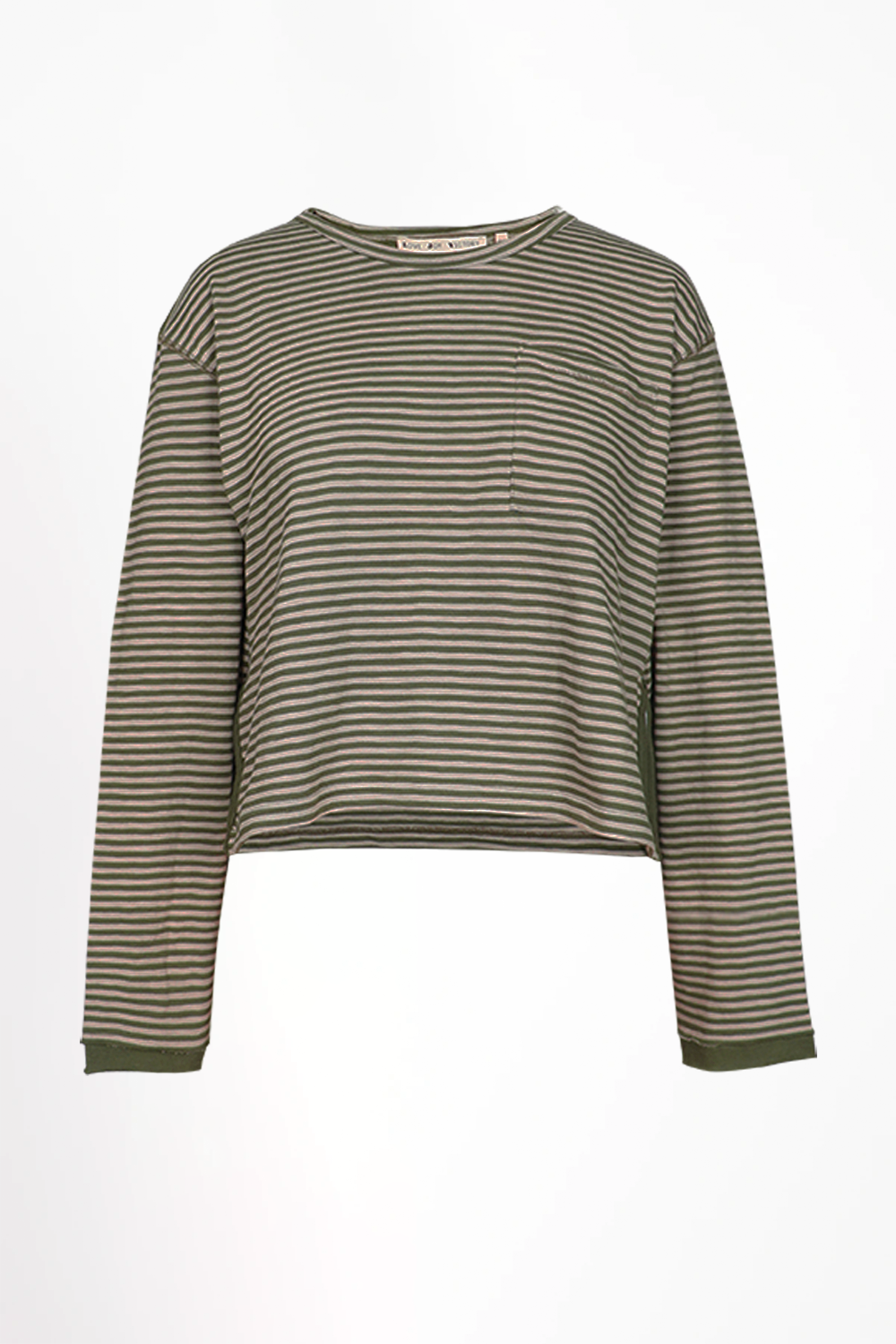 Long-sleeved shirt Wewak with stripes