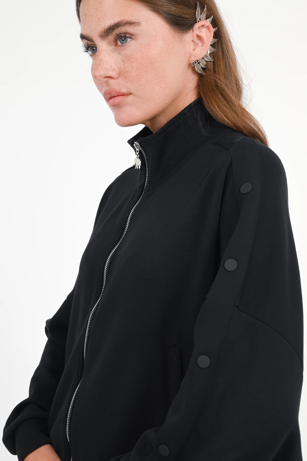 Veste sweat-shirt Smith avec fermeture éclair - Terminée