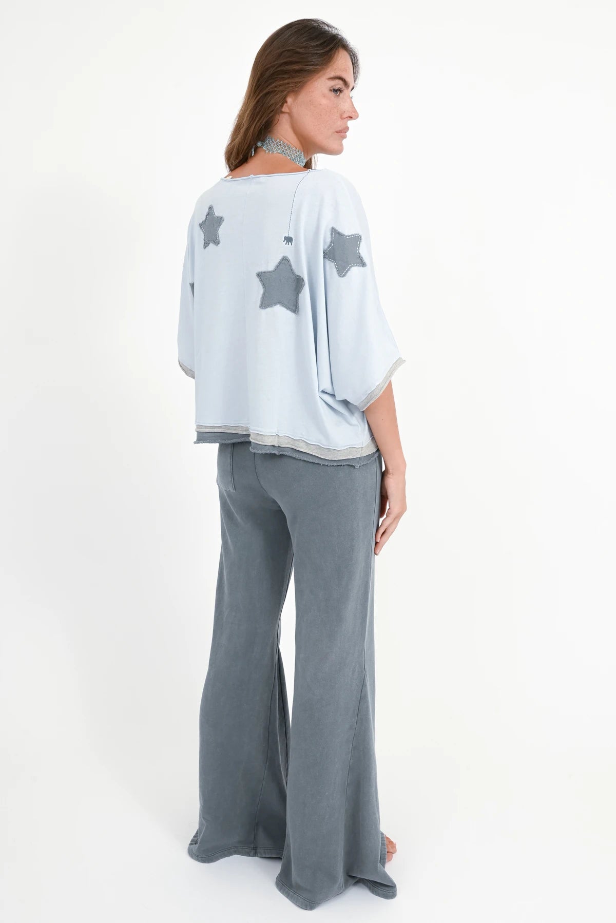 T-Shirt Stern-Patches Rumbia