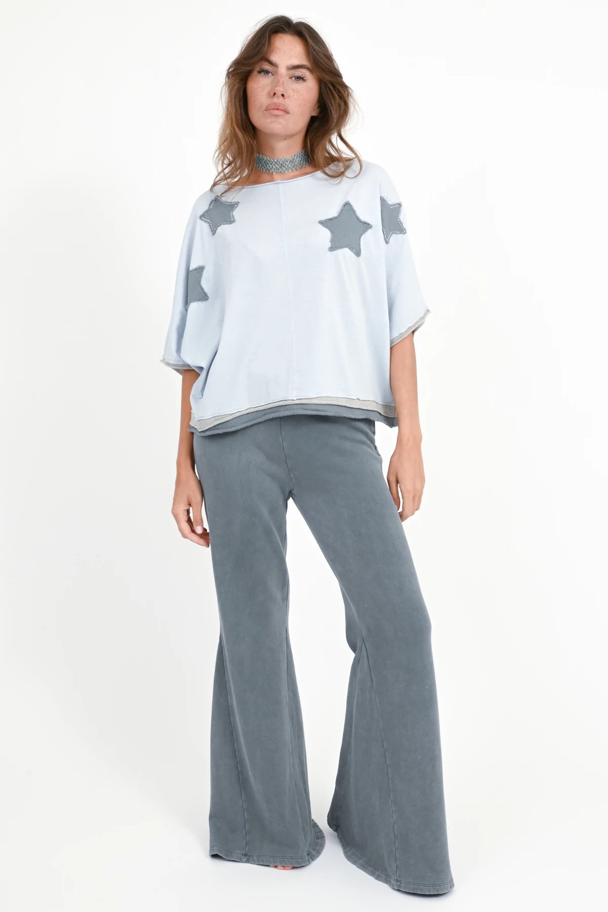 T-Shirt Stern-Patches Rumbia