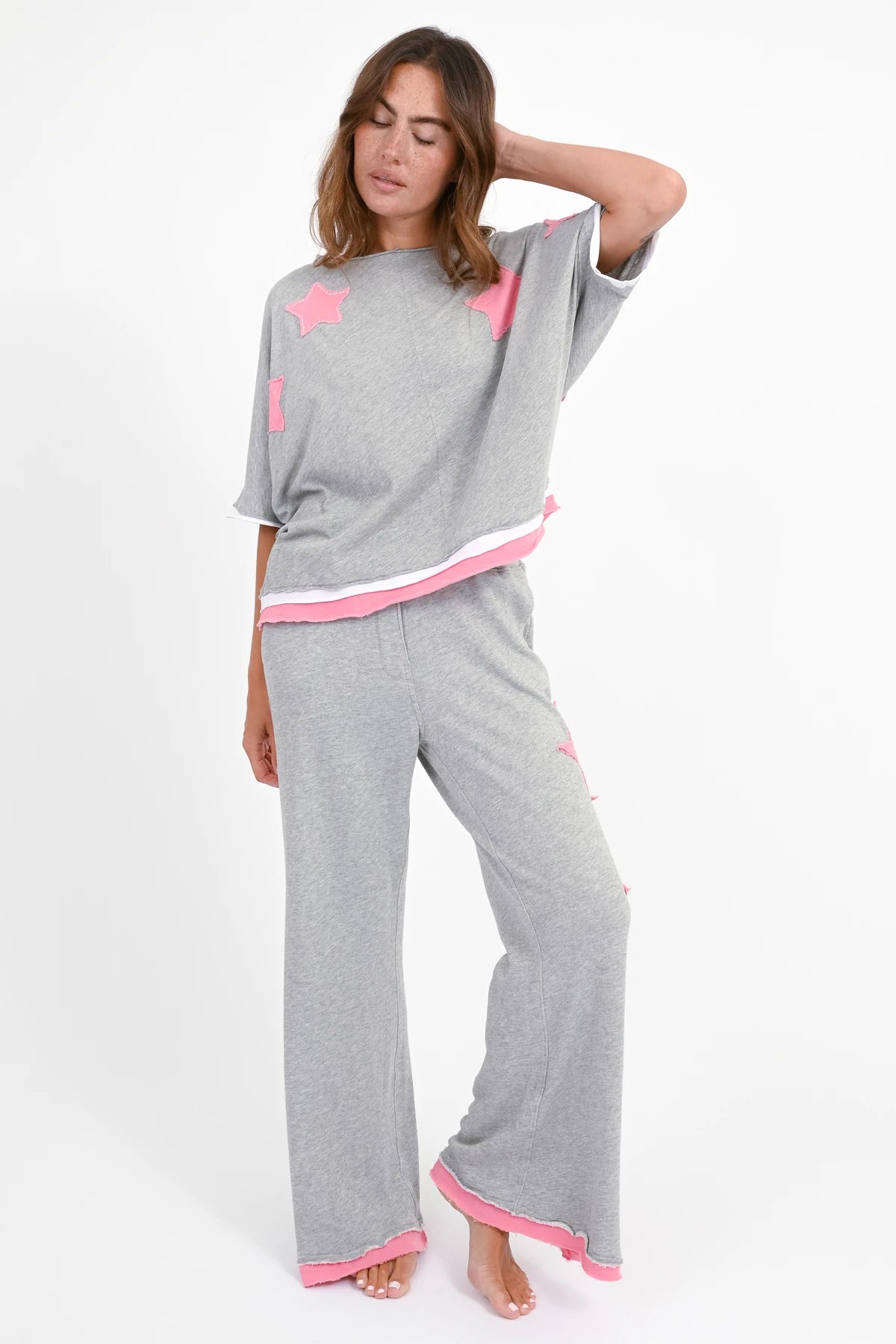 T-Shirt Stern-Patches Rumbia