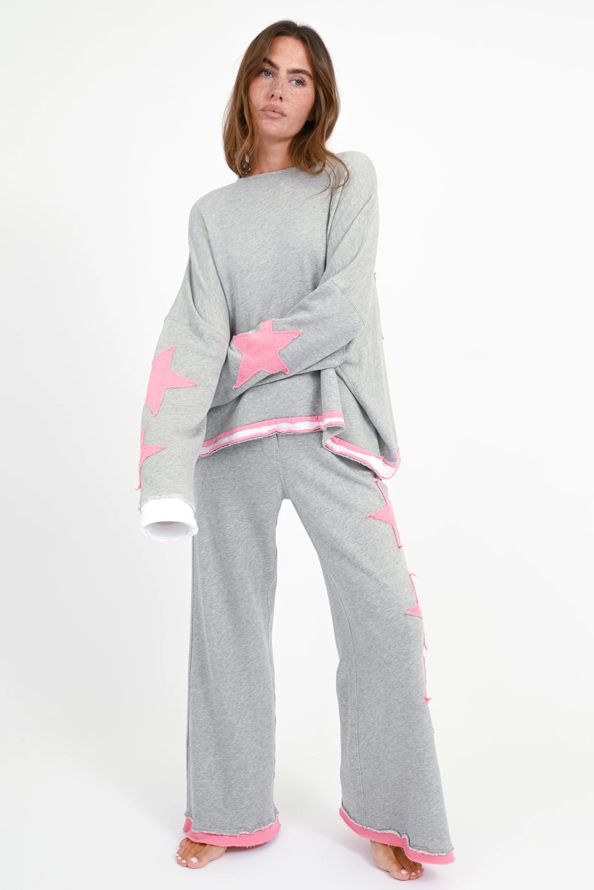 Sweatshirt Stern-Patches Hopewell