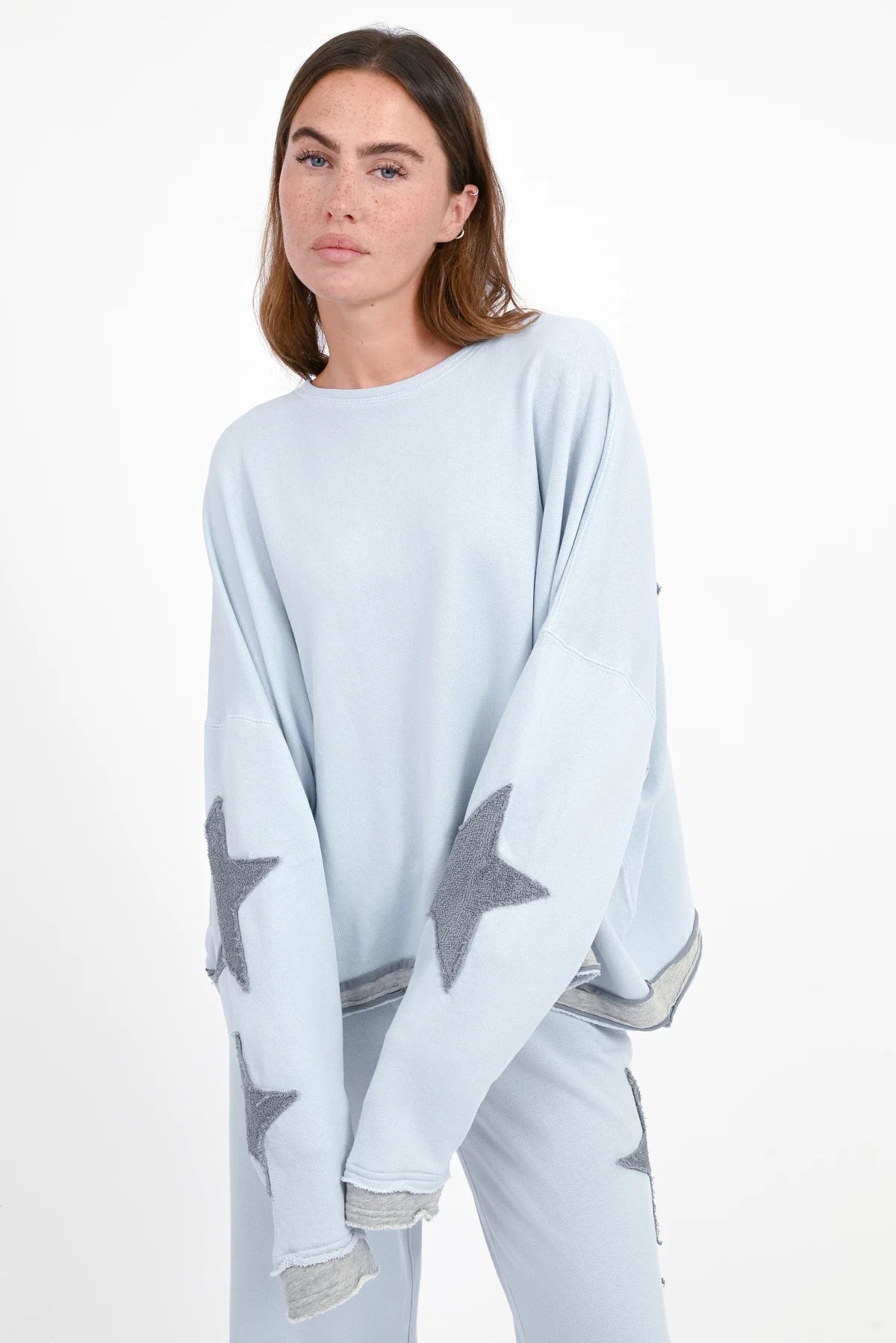 Sweatshirt Stern-Patches Hopewell