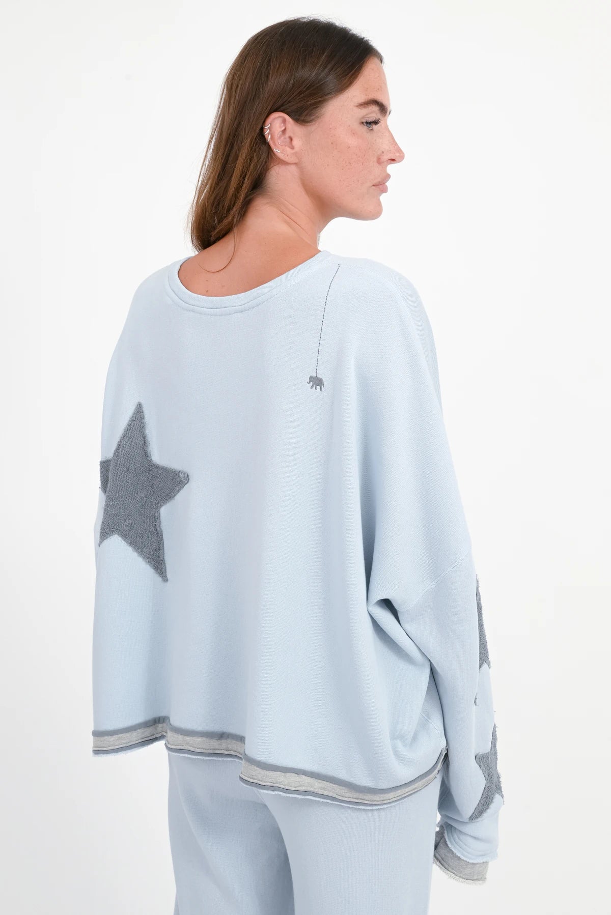 Sweatshirt star patches Hopewell