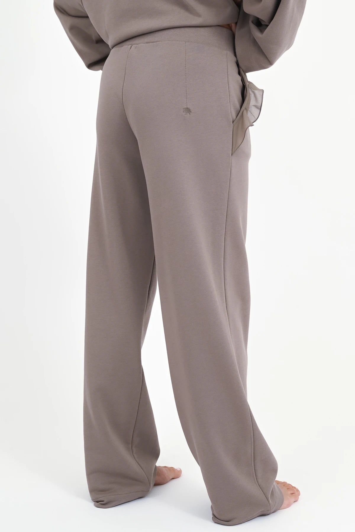 Val flounce trousers