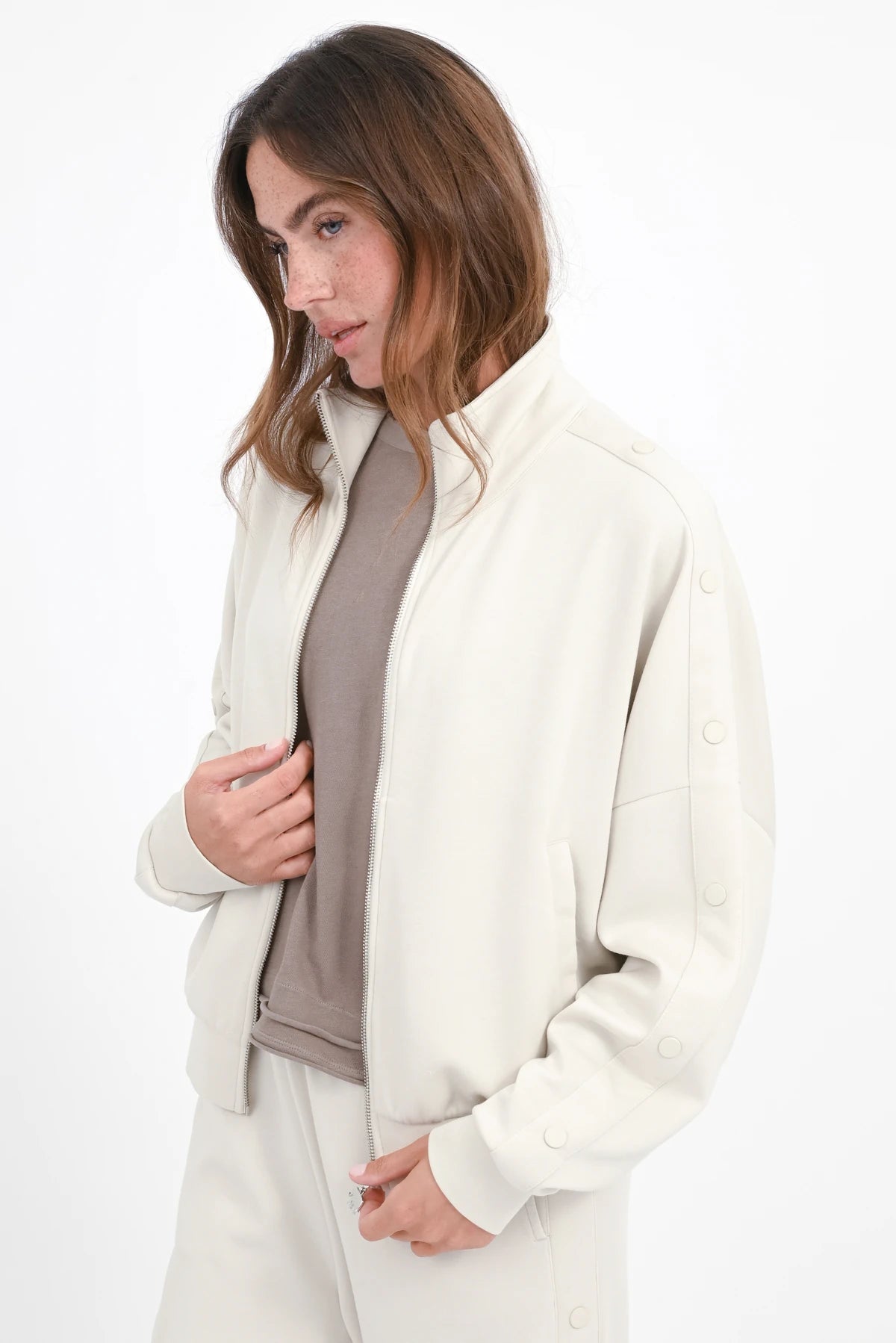 Veste sweat-shirt Smith avec fermeture éclair - Terminée