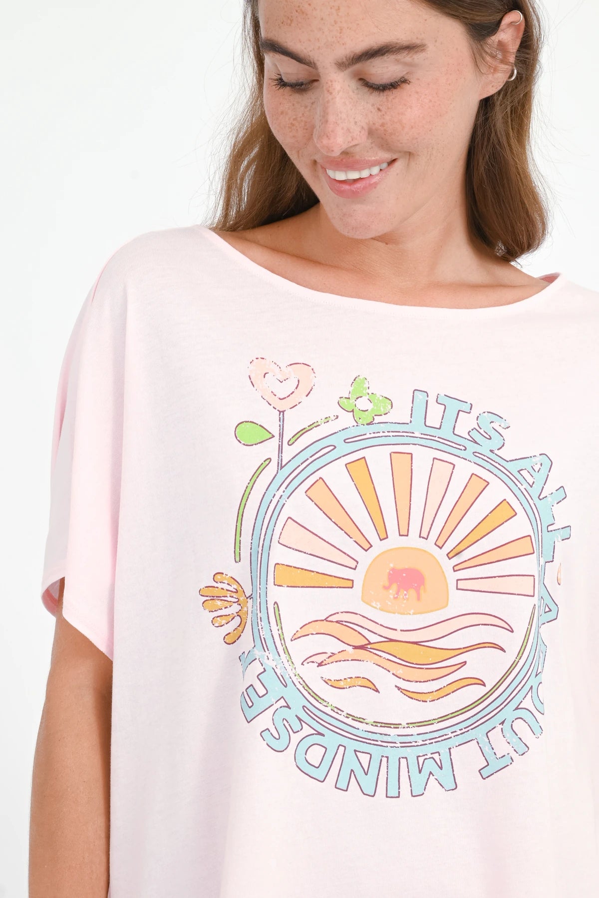 T-Shirt mit Print Yara