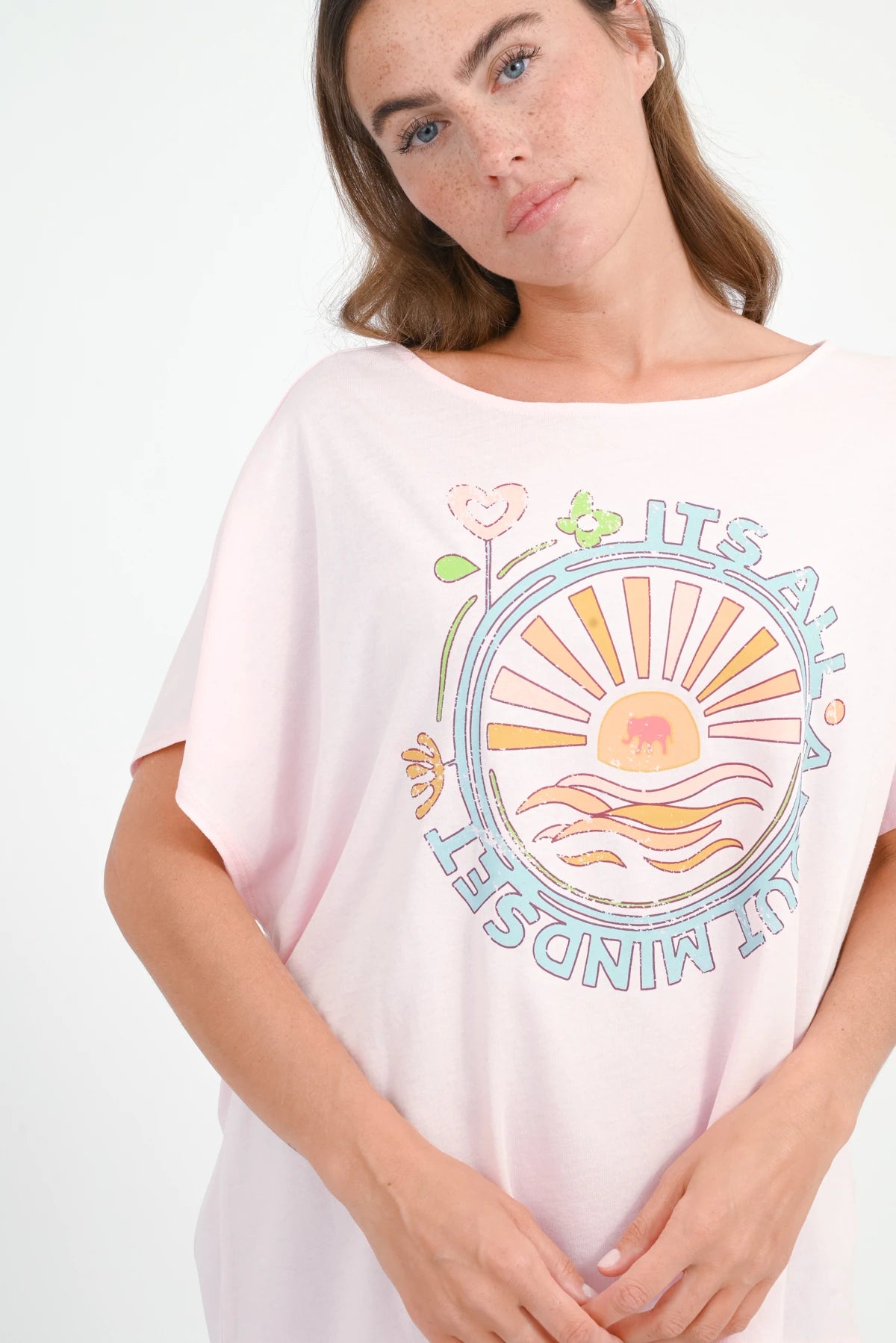 T-Shirt mit Print Yara