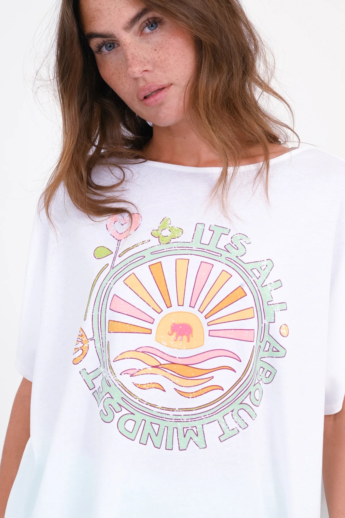 T-Shirt mit Print Yara