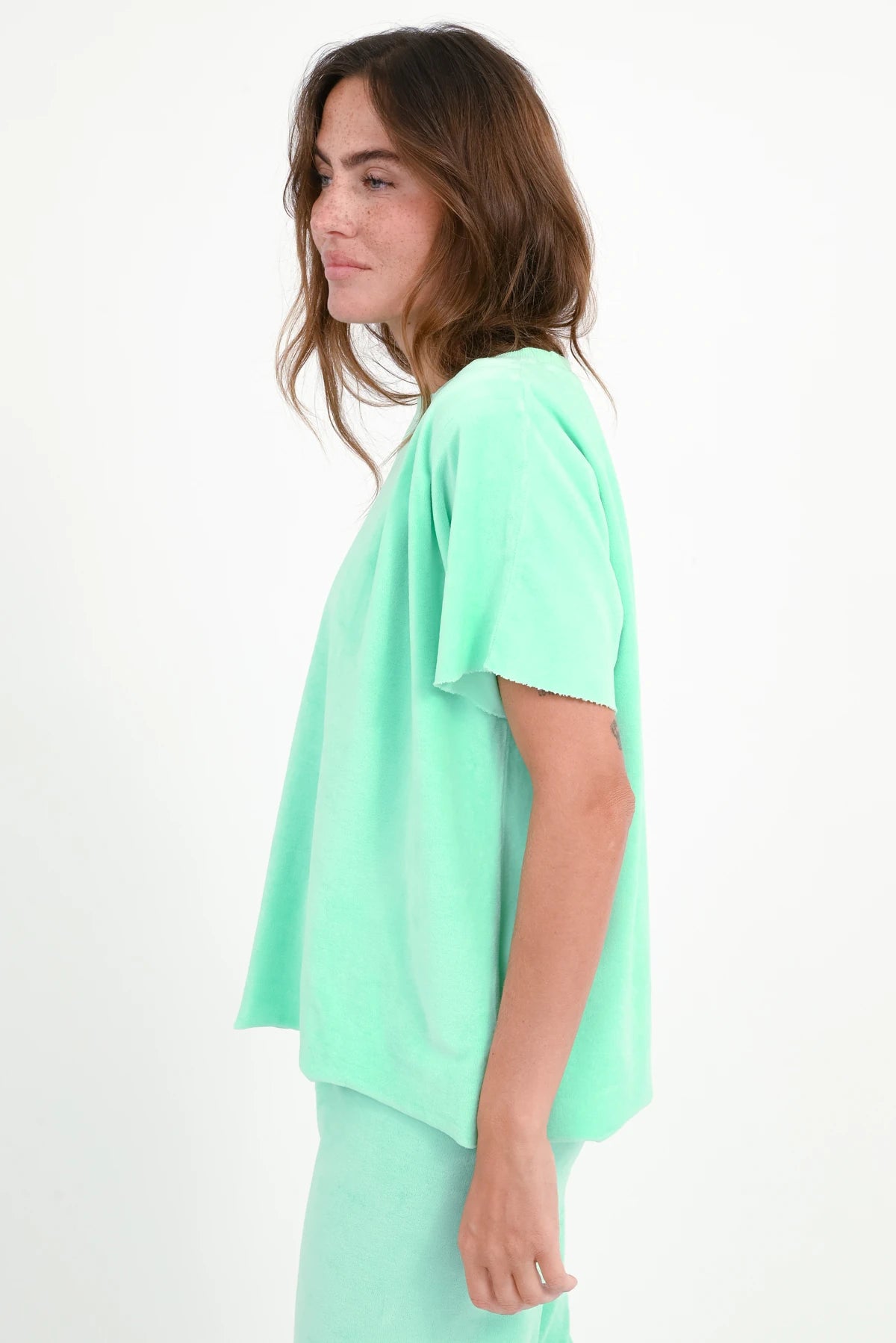 Halbarm Velvet Sweatshirt Melville