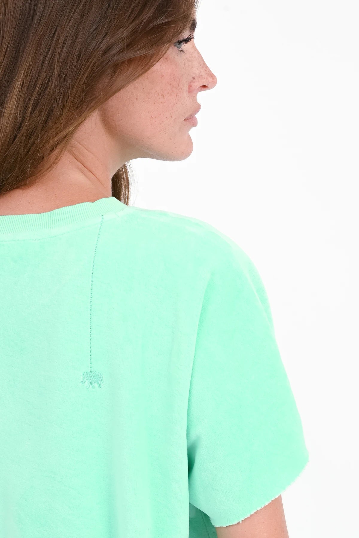 Halbarm Velvet Sweatshirt Melville