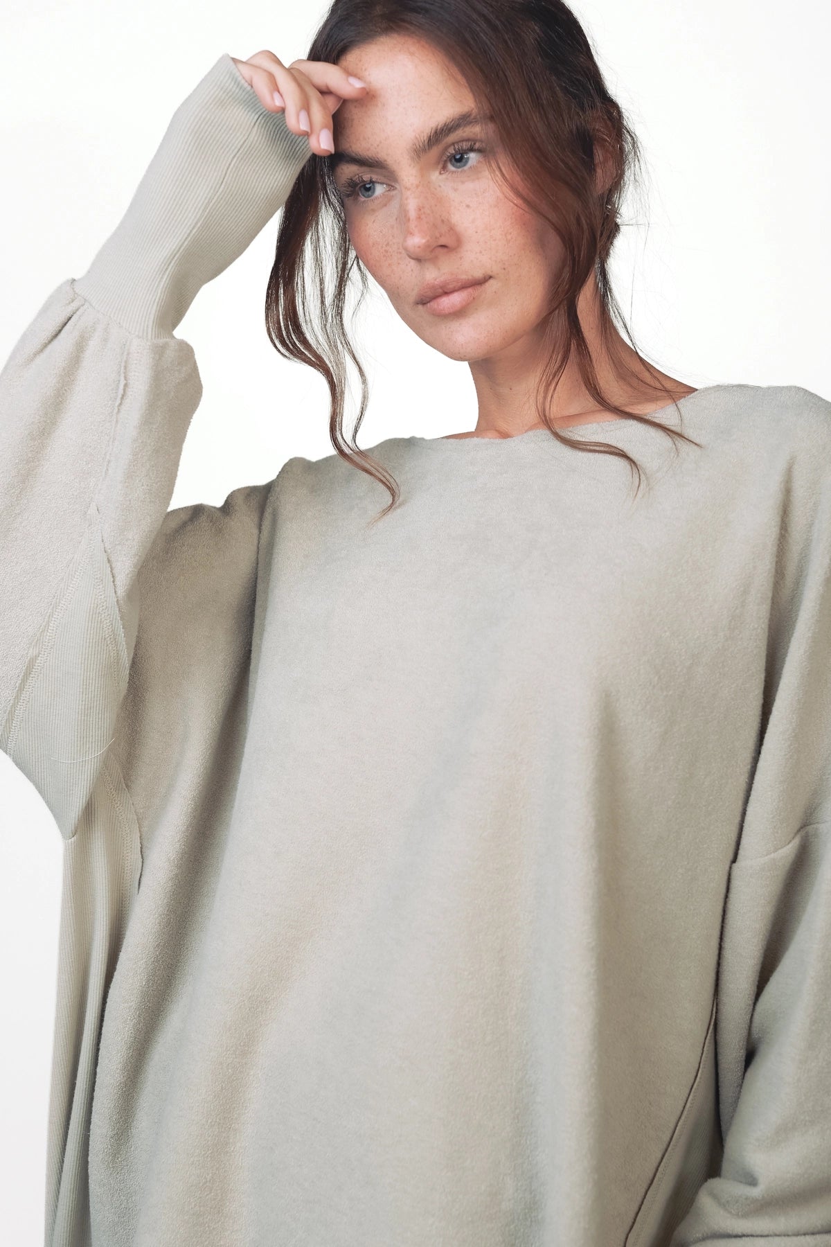 sweat-shirt éponge Hilda