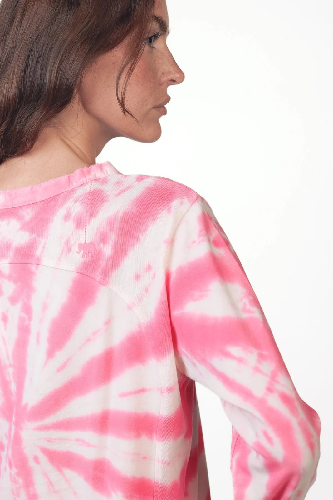 Batik Langarmshirt Maybell - Love Joy Victory