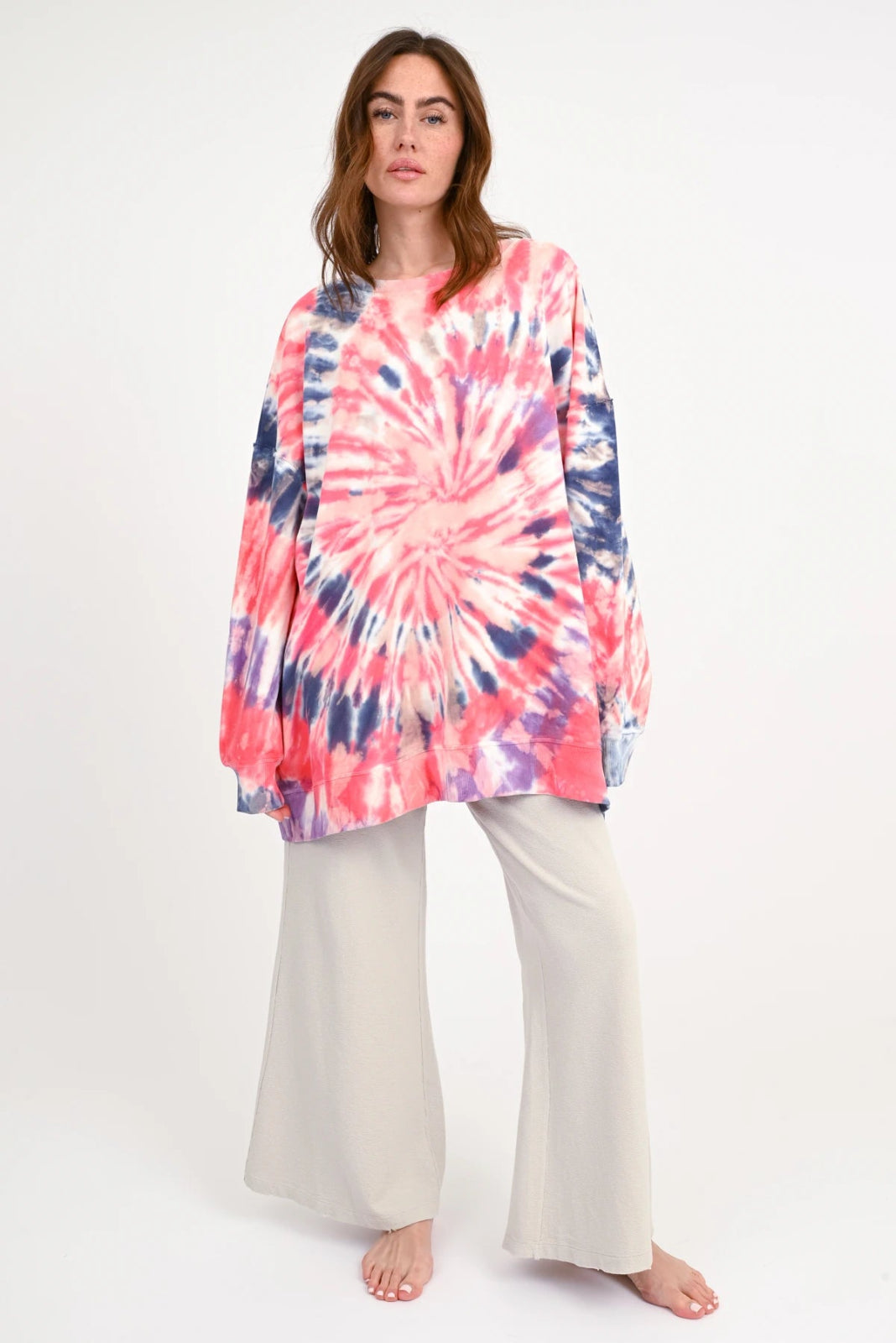 Batik Sweatshirt Dalj - Love Joy Victory
