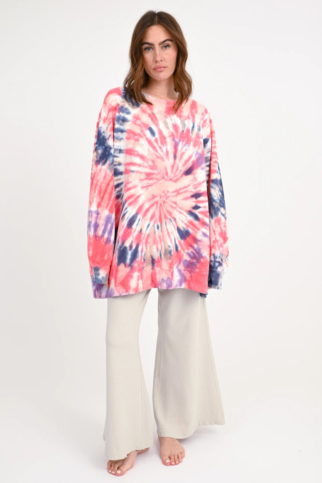 Batik Sweatshirt Dalj - Love Joy Victory