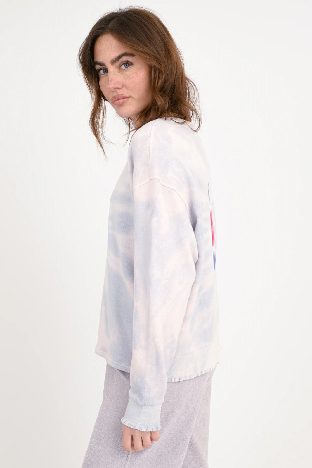 Batik Sweatshirt Rose - Love Joy Victory