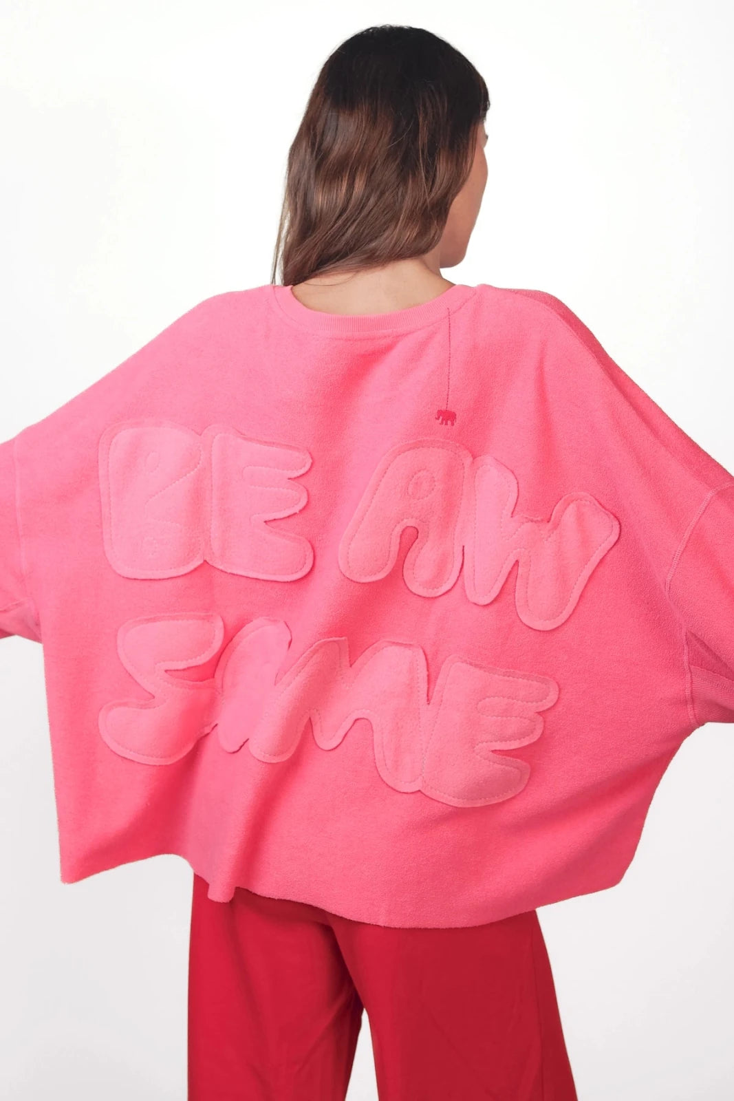 "Be Awesome" Frotte Sweatshirt Bira - Love Joy Victory