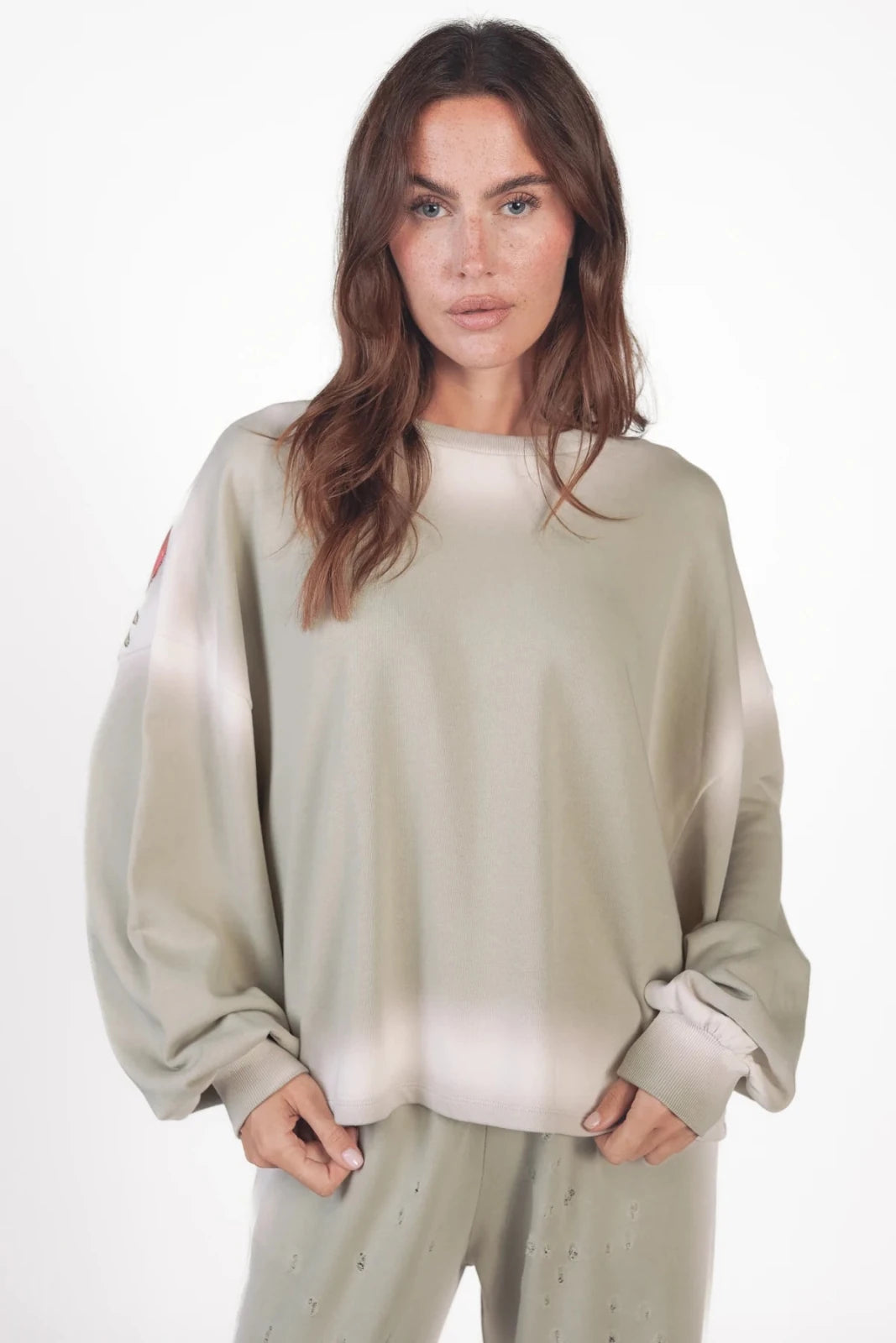 Bedrucktes Sweatshirt Tari - Love Joy Victory