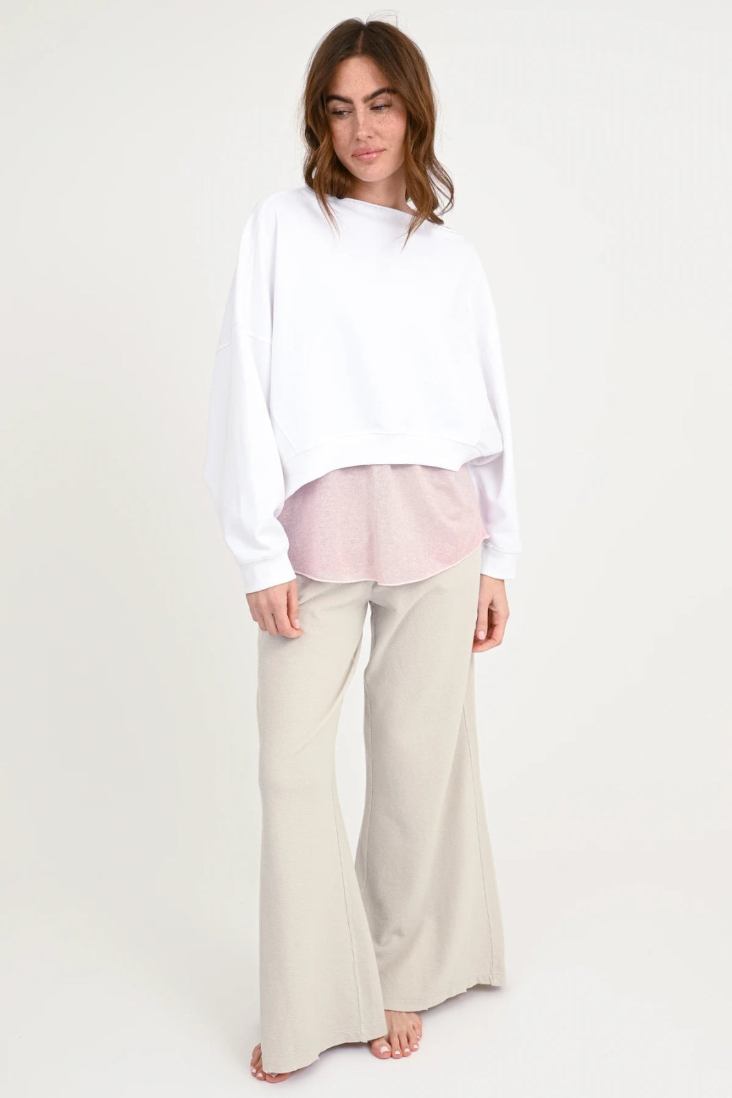 Crop Sweatshirt Marti - Love Joy Victory