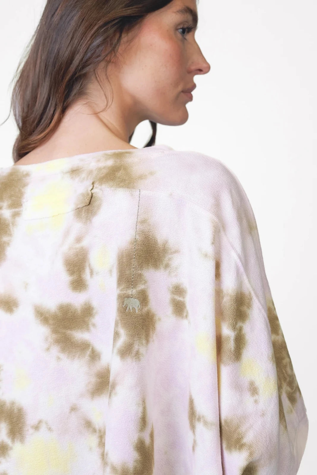 Cropped Sweatshirt Tie & Dye - Driva - Love Joy Victory
