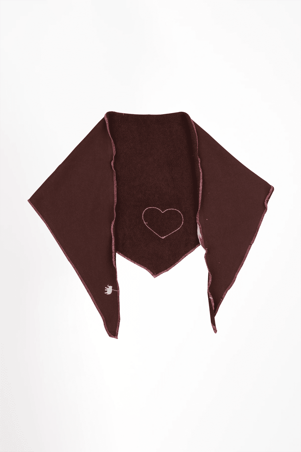 Dreieckstuch aus Sweatmaterial Mari - Love Joy Victory