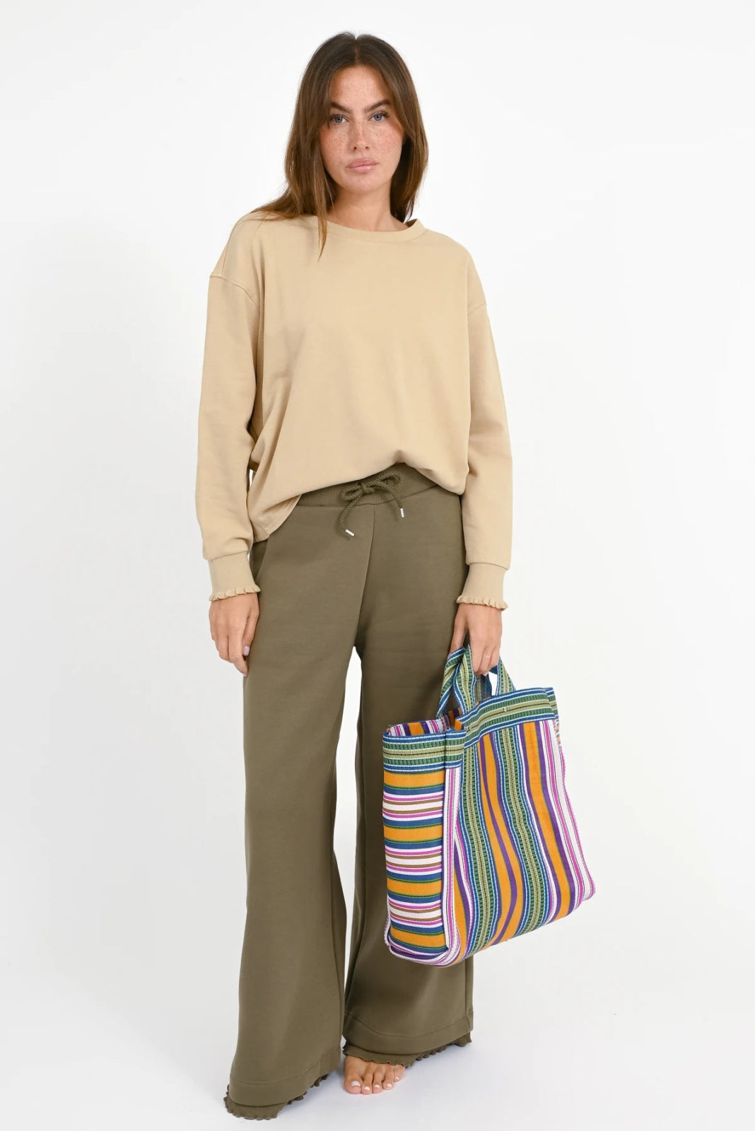 Fischernetz Tasche - Love Joy Victory