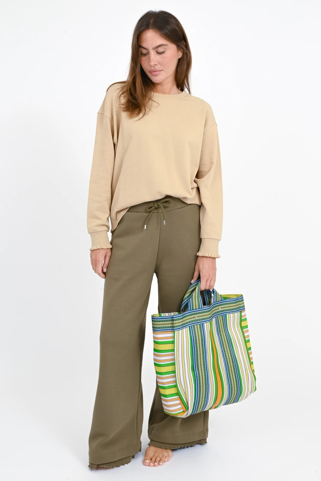 Fischernetz Tasche - Love Joy Victory