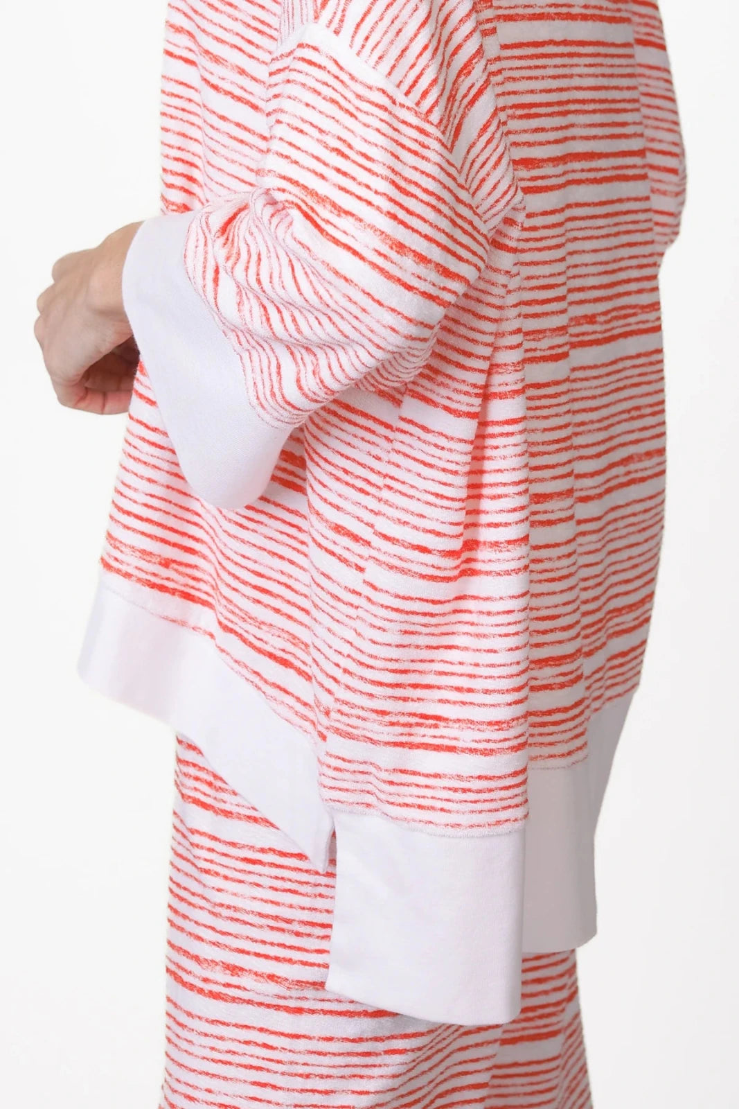 Frotte Sweatshirt Allover - Print Tulli - Love Joy Victory