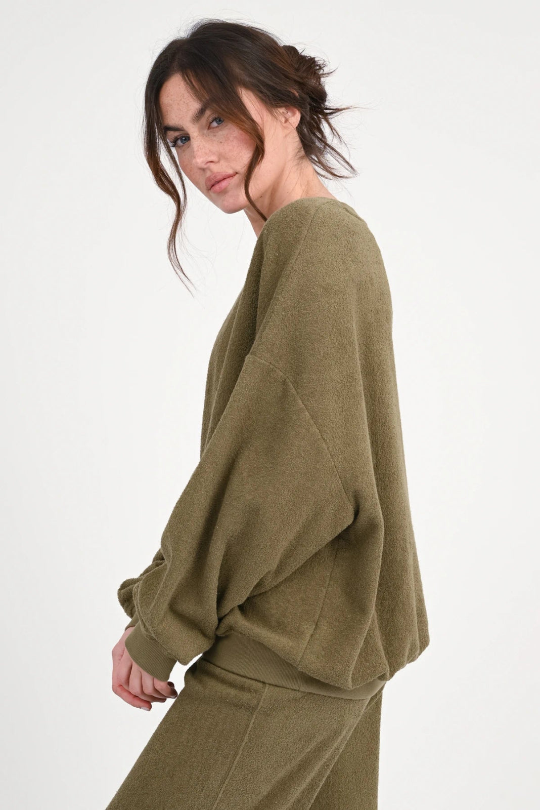 Frottee Sweatshirt Rana - Love Joy Victory