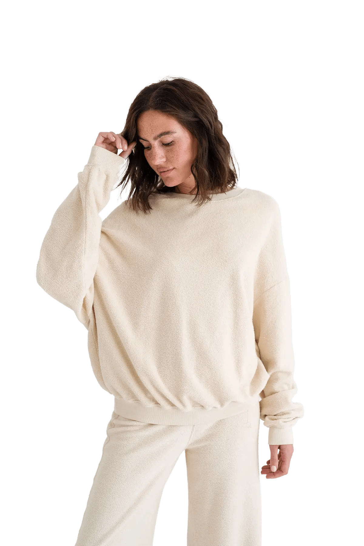 Frottee Sweatshirt Rana - Love Joy Victory