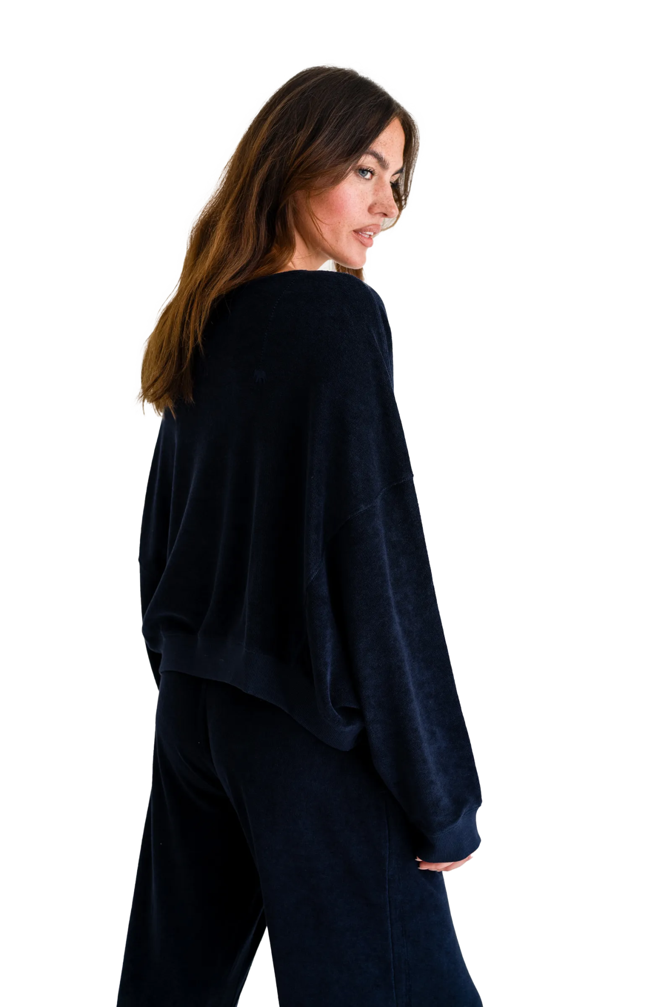 Frotty Crop Sweatshirt Marti - Love Joy Victory