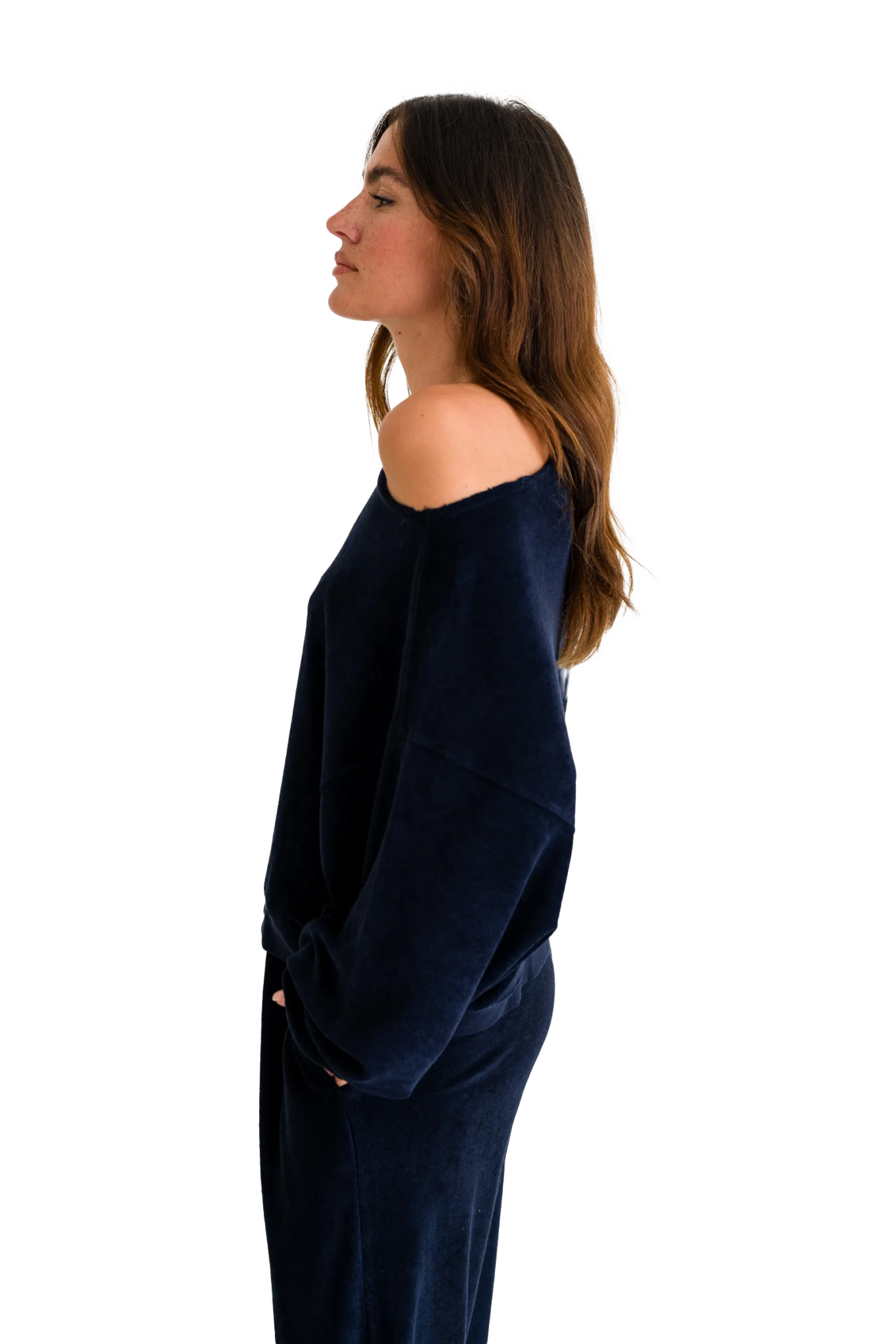 Frotty Crop Sweatshirt Marti - Love Joy Victory