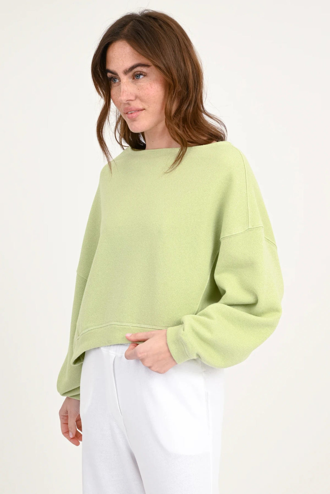 Glitter Crop SWEATSHIRT MARTI - Love Joy Victory