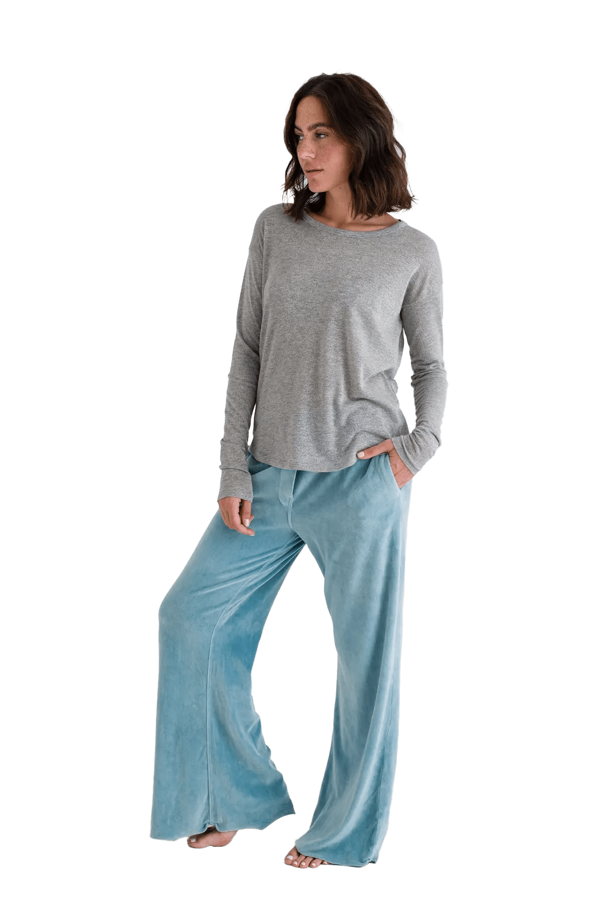 Glitter Langarmshirt Alania - Love Joy Victory