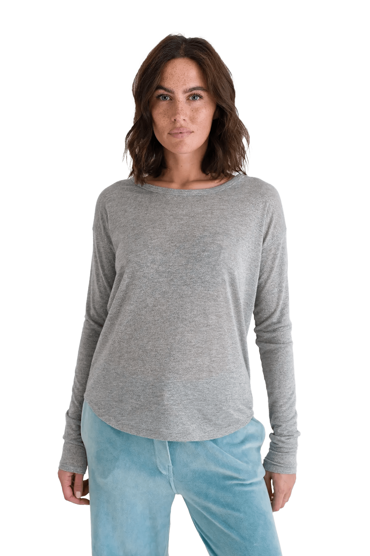 Glitter Langarmshirt Alania - Love Joy Victory