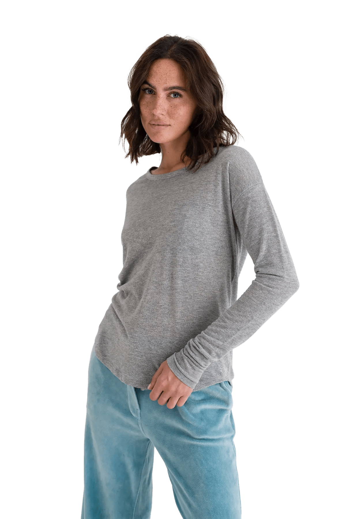Glitter Langarmshirt Alania - Love Joy Victory