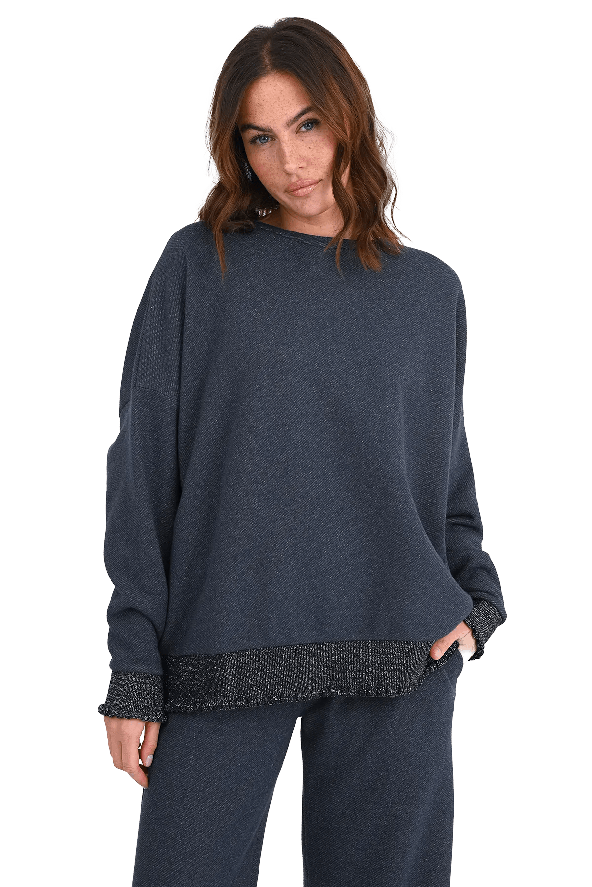 Glitter Sweatshirt Moa - Love Joy Victory