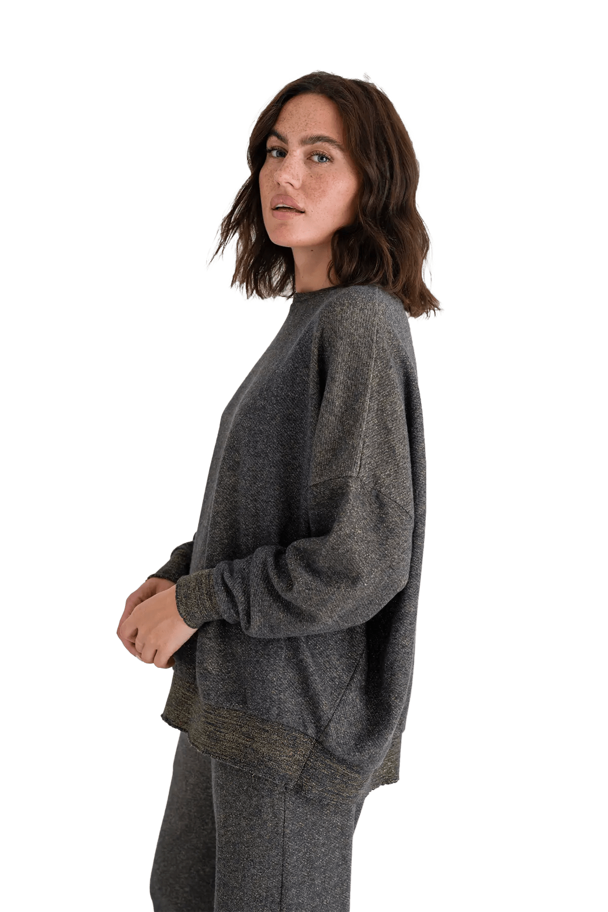 Glitter Sweatshirt Moa - Love Joy Victory