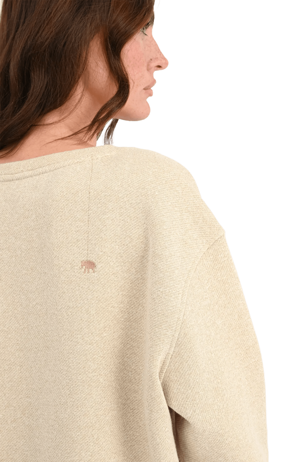 Glitter Sweatshirt Rose - Love Joy Victory