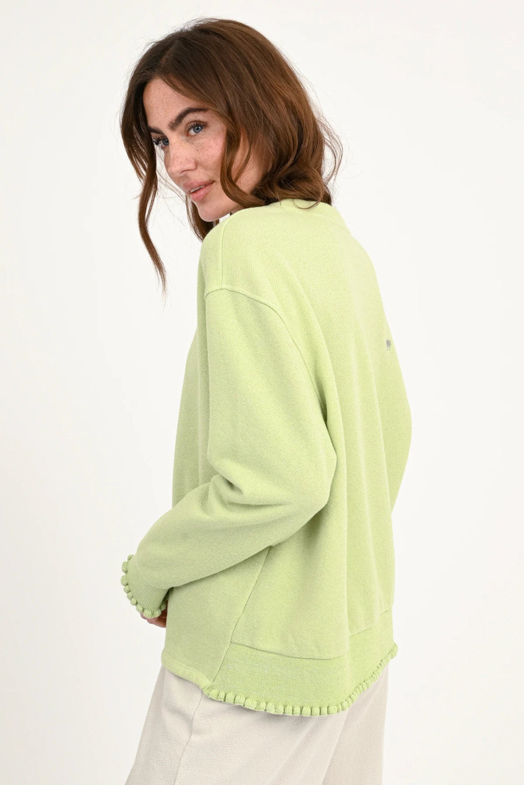 Glitter SWEATSHIRT ROSE - Love Joy Victory