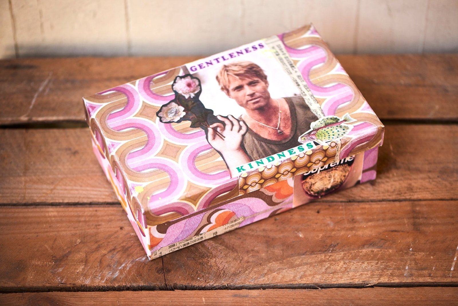 Handgefertigte Boxen mit Deckel - Love Joy Victory