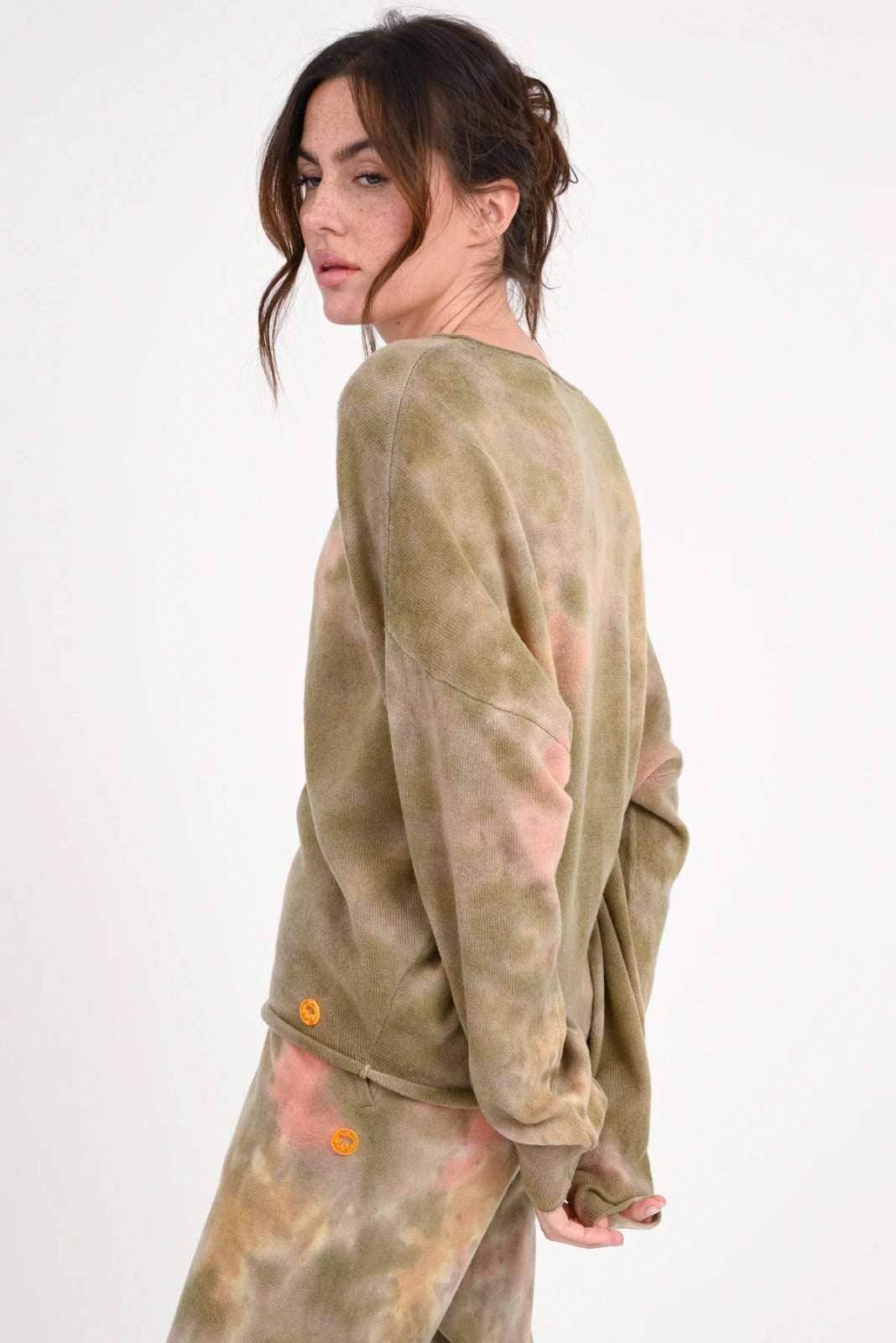 Kaschmir Batik Strickpullover Alara - Love Joy Victory