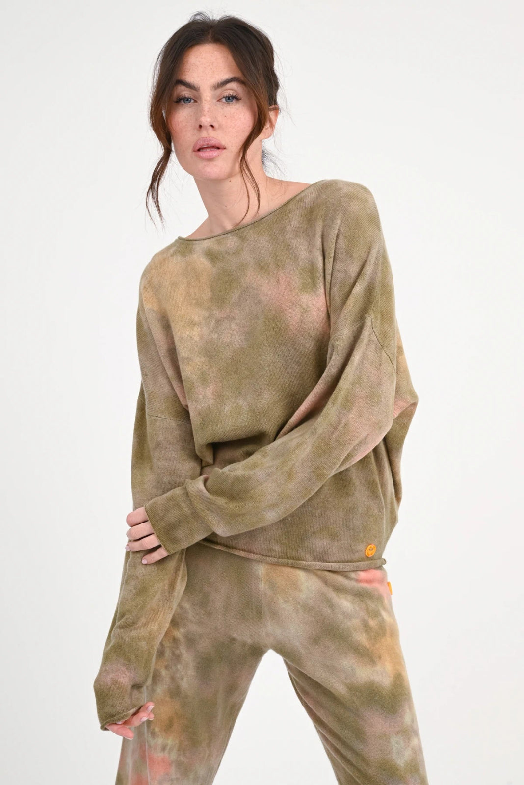 Kaschmir Batik Strickpullover Alara - Love Joy Victory