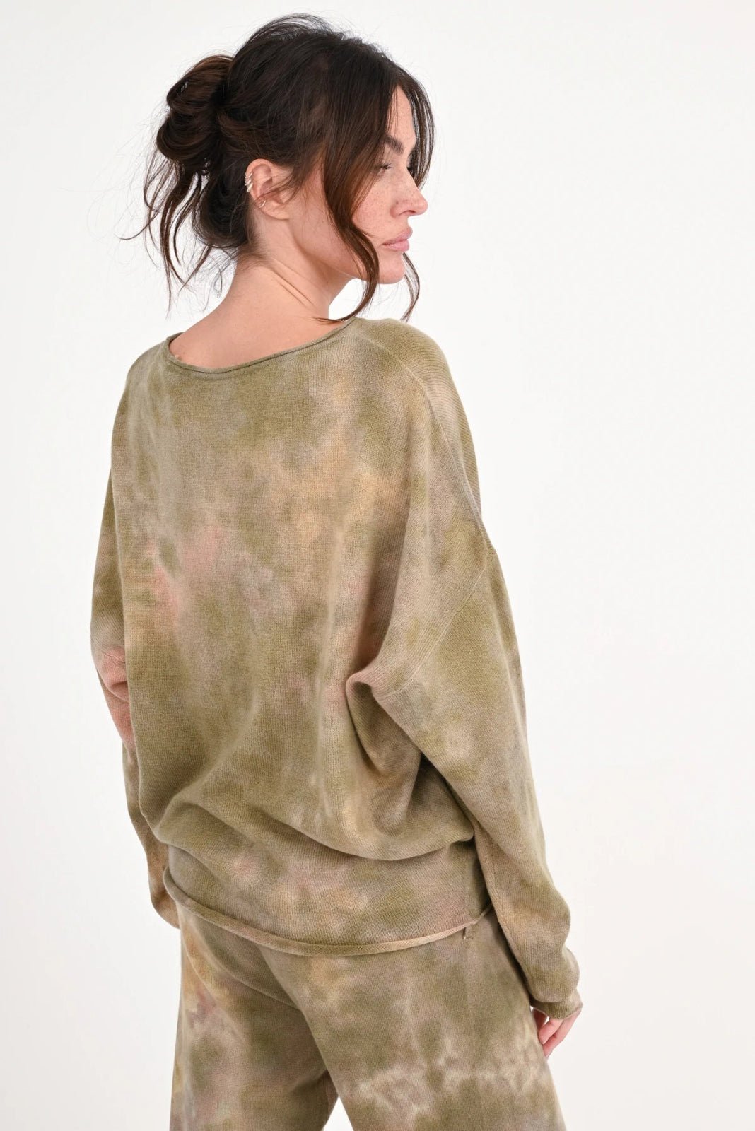 Kaschmir Batik Strickpullover Alara - Love Joy Victory