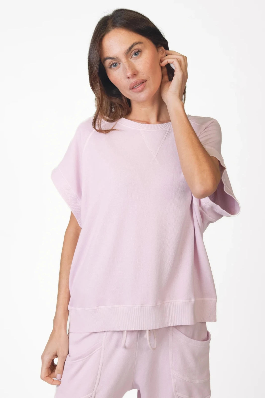 Kurzarm Sweatshirt Toria - Love Joy Victory
