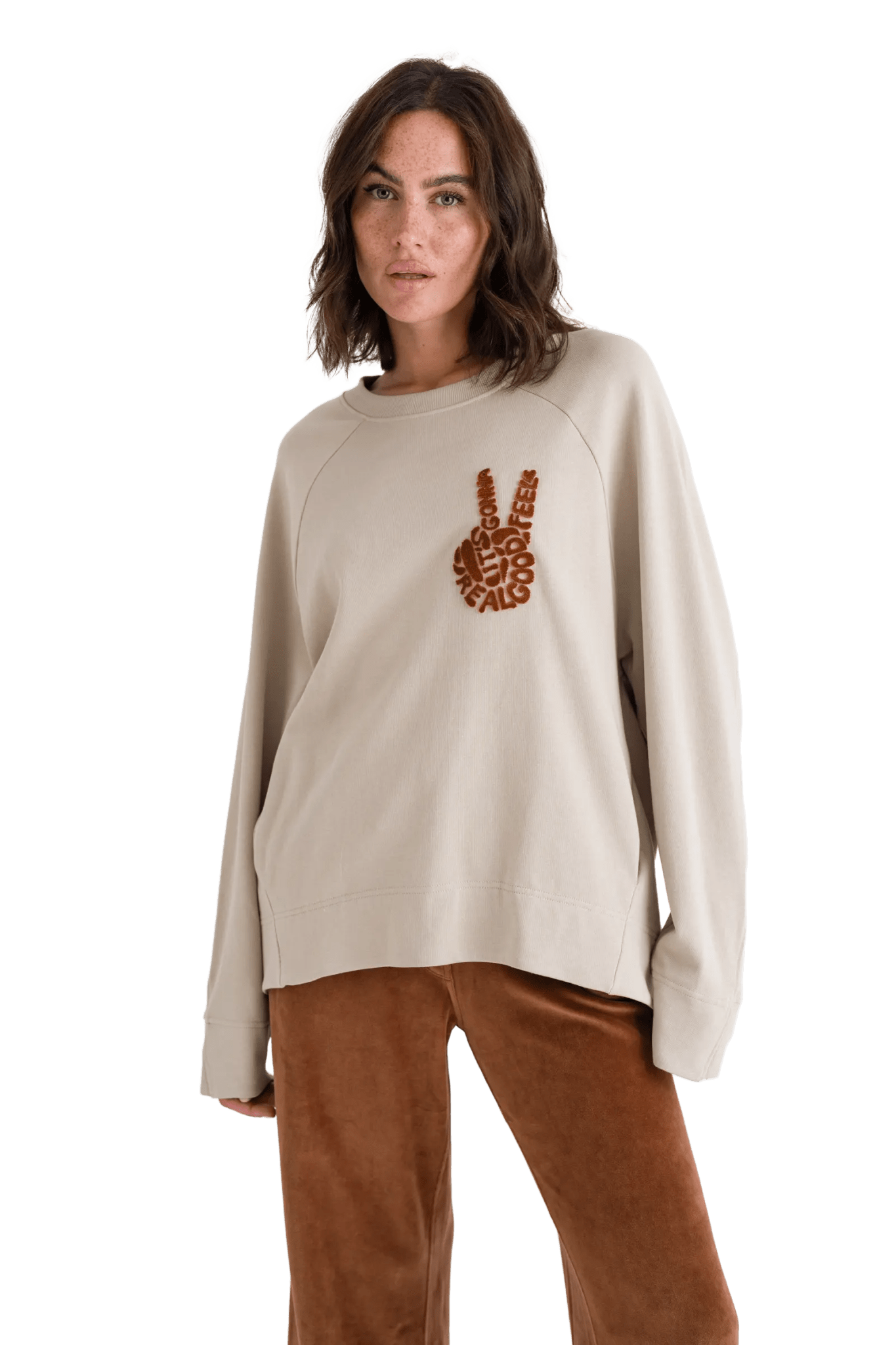 Langarmshirt Felis - Love Joy Victory