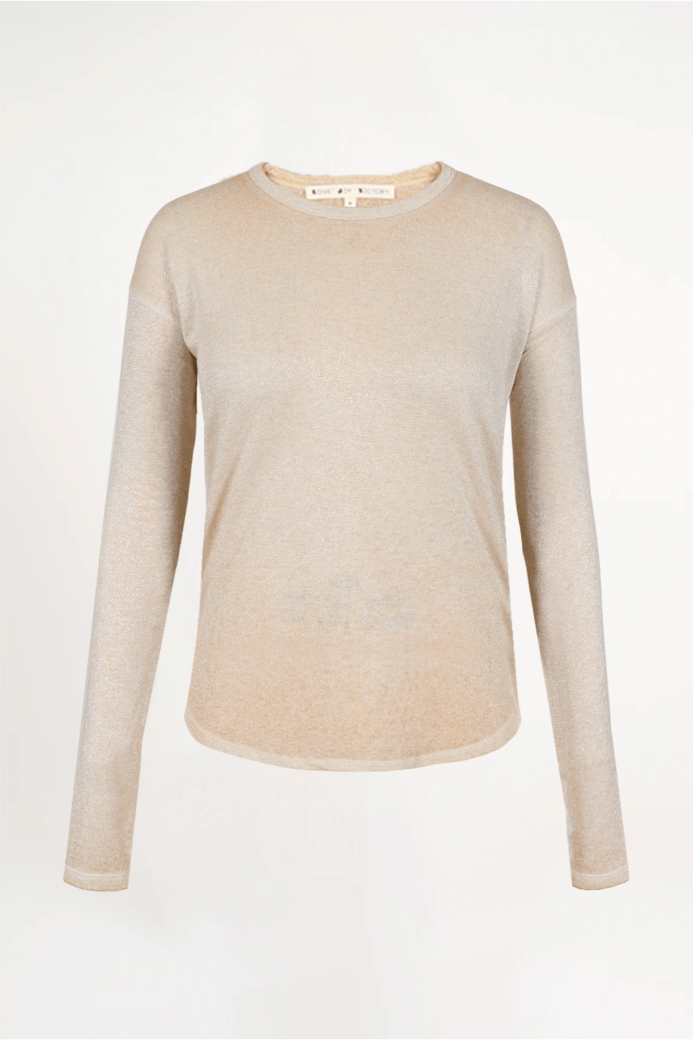 Langarmshirt Glitter Alania - Love Joy Victory