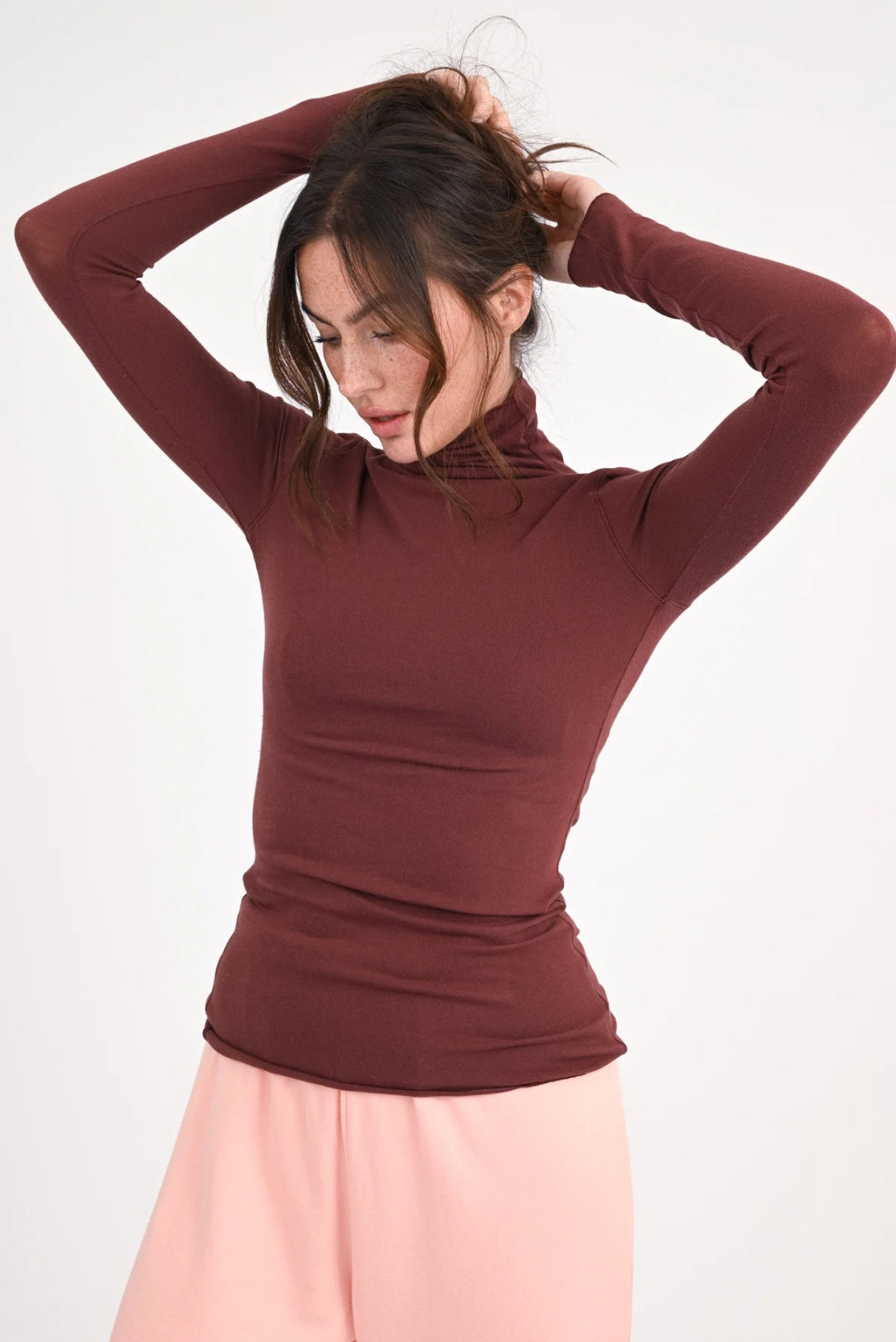 Langarmshirt mit Rollkragen Agena - Love Joy Victory